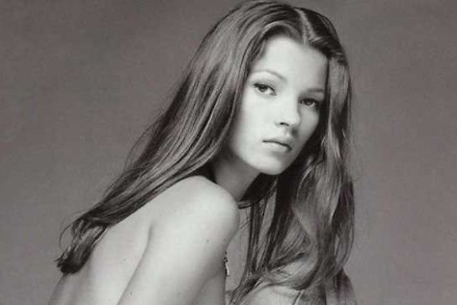 Kate Moss in her youth