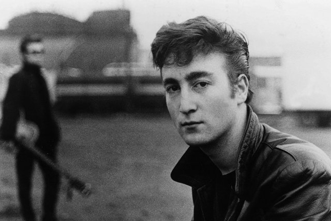 John Lennon in his youth