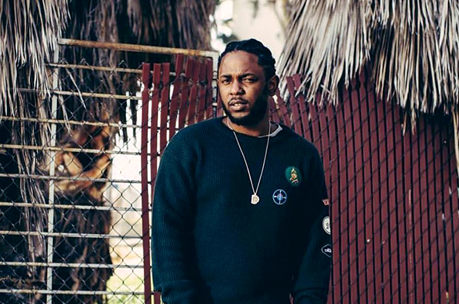 Kendrick Lamar in 2017