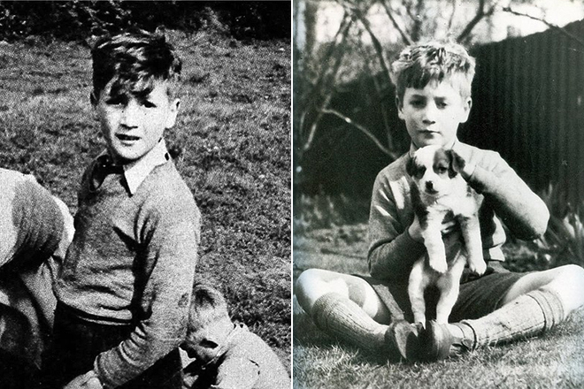 John Lennon in his childhood