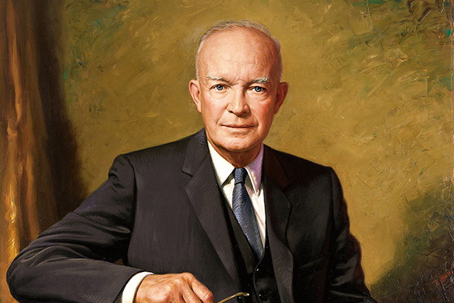 Dwight Eisenhower’s portrait