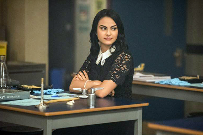 Camila Mendes in the series "Riverdale"