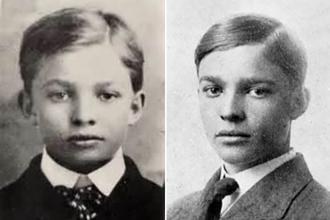 Dwight Eisenhower in his childhood