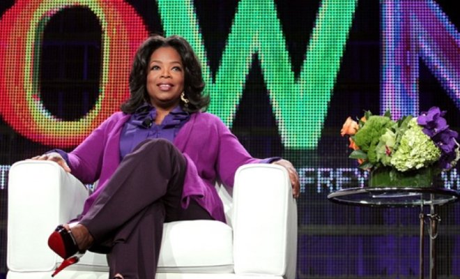 TV host Oprah Winfrey