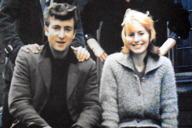 John Lennon and Cynthia Powell
