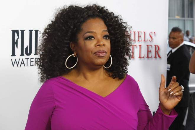 TV host Oprah Winfrey