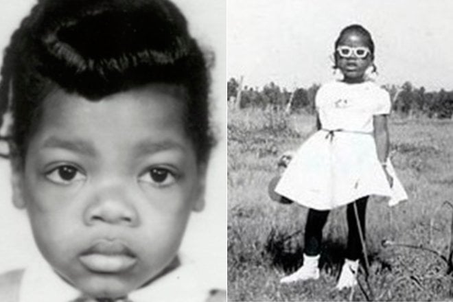 Oprah Winfrey in her childhood