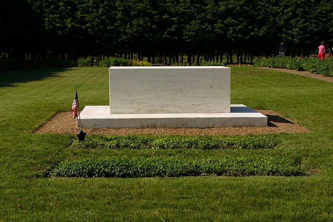 Franklin Roosevelt’s grave