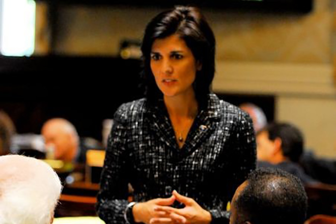 Nikki Haley in her youth
