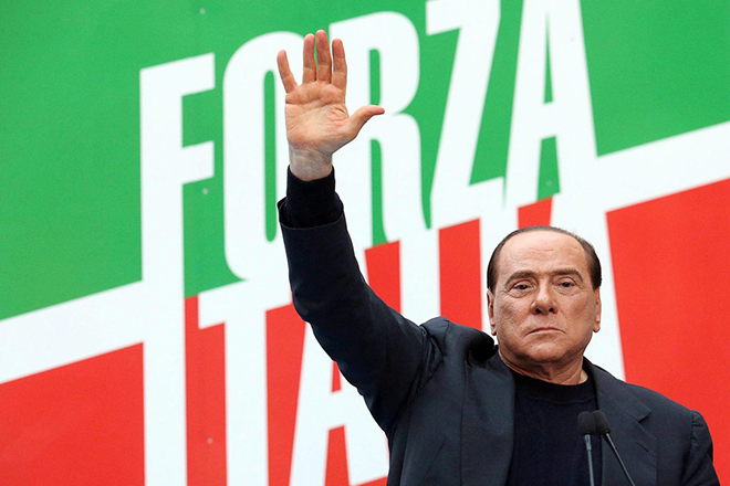Silvio Berlusconi’s party “Forza Italia”