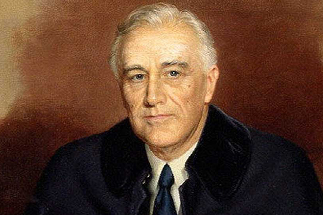 Franklin Roosevelt’s portrait