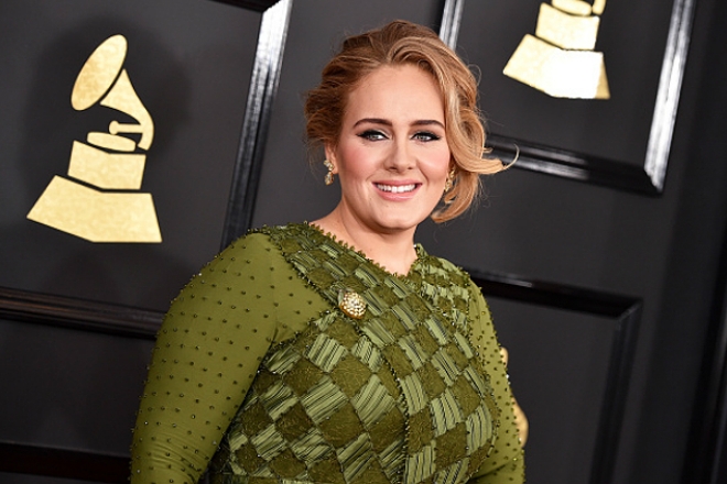 The singer Adele