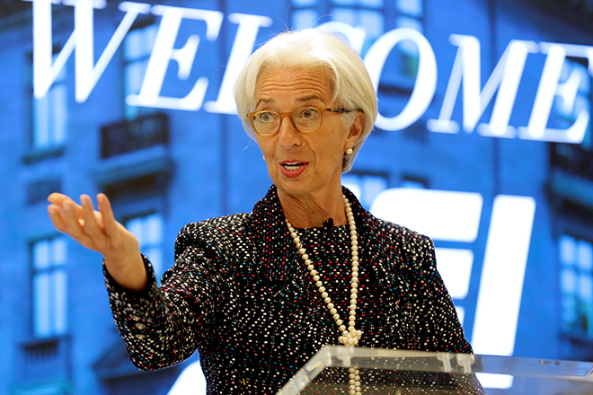 Christine Lagarde in 2017