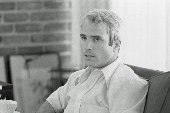 John McCain in his youth