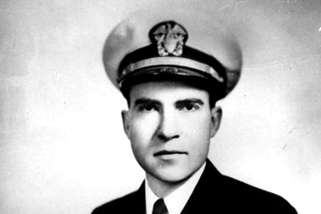 Lieutenant Richard Nixon