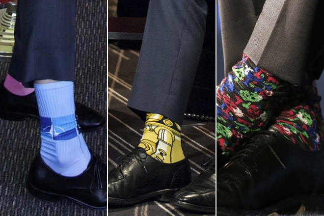 Justin Trudeau’s socks