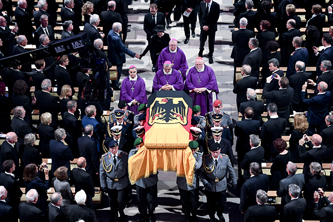 Helmut Kohl’s funeral