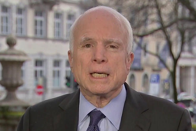 John McCain in 2017