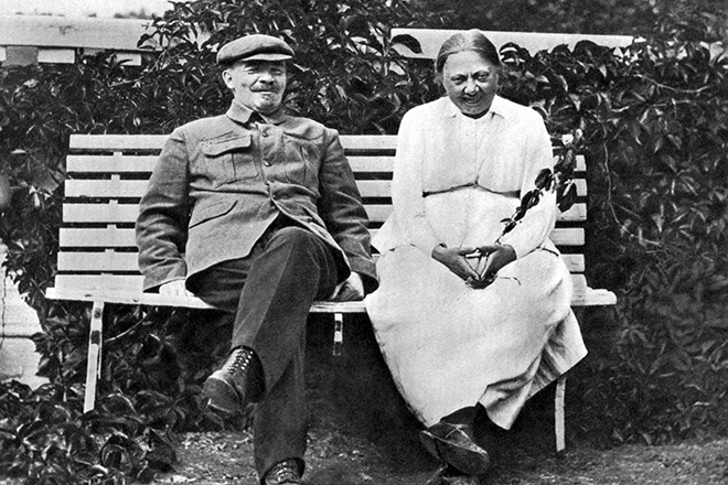 Vladimir Lenin and Nadezhda Krupskaya