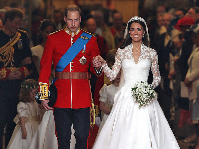 The wedding ceremony of Prince William and Kate Middleton