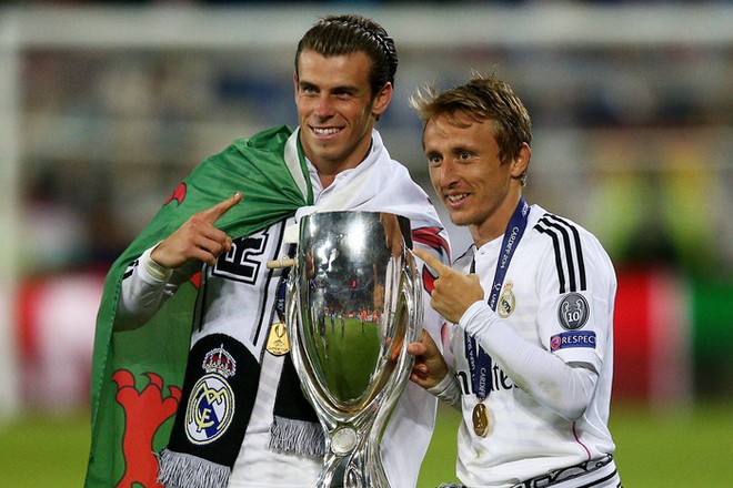 Luka Modrić and Gareth Bale