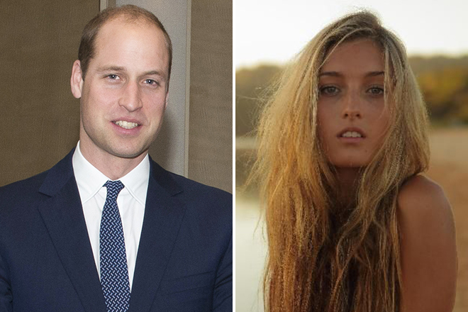 Prince William and Sophie Taylor