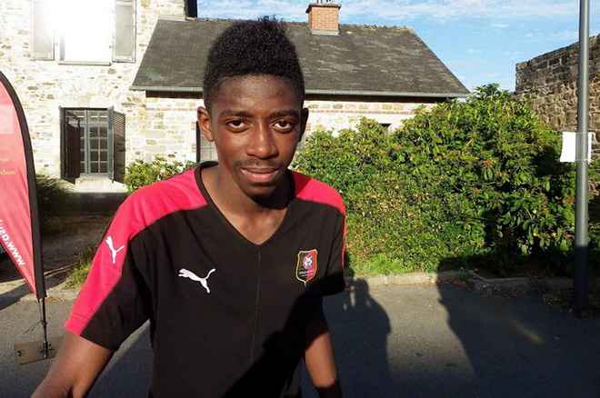 Ousmane Dembele in his youth
