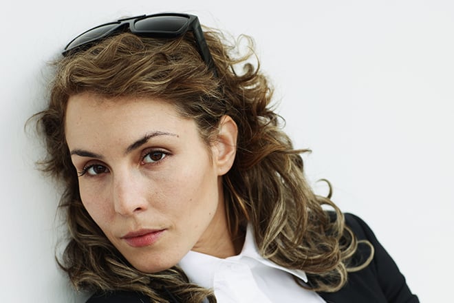 The actress Noomi Rapace