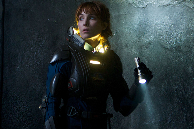 Noomi Rapace in the movie "Alien: Covenant."