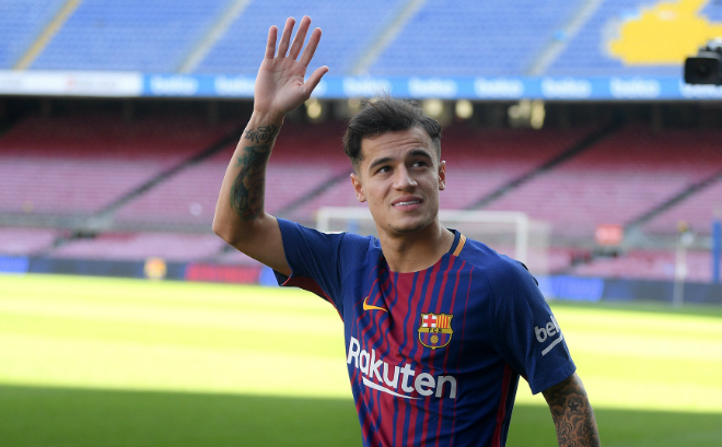 Philippe Coutinho is the attacking midfielder in Barcelona and the Brazilian national team