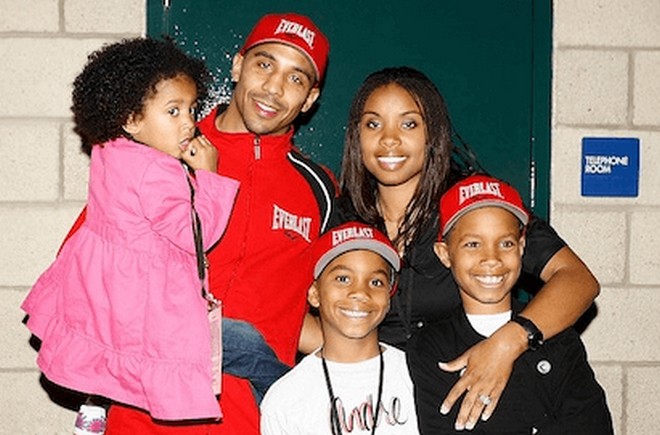 Andre Ward and his family