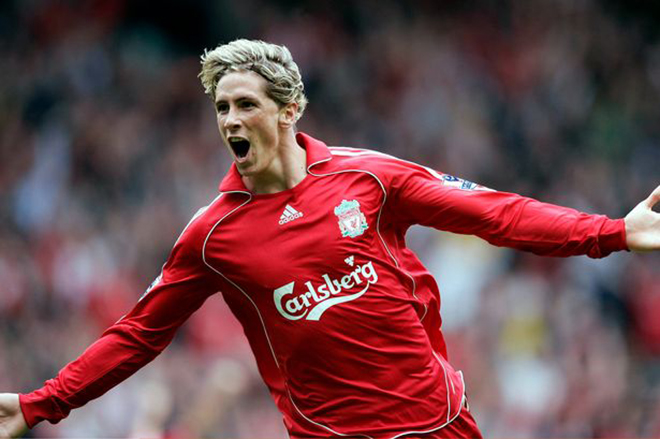  Fernando Torres in Liverpool football club