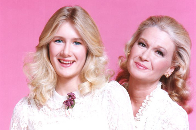 Laura Dern and her mother, Diane Ladd