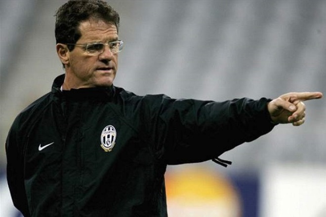 Fabio Capello, the coach of "Juventus"