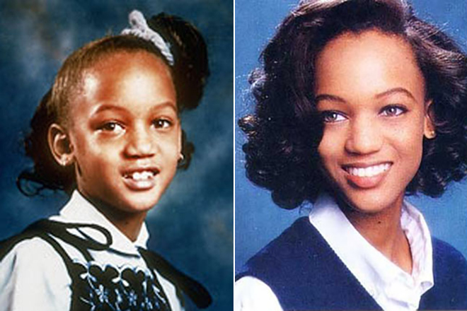 Tyra Banks in childhood and youth
