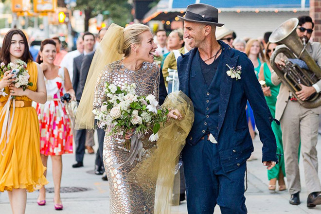 The wedding of Piper Perabo and Stephen Kay