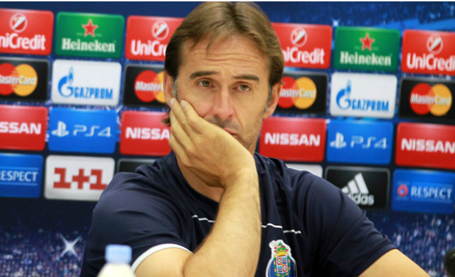 Julen Lopetegui is the coach of Real Madrid