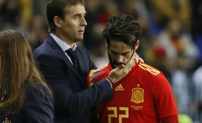 Julen Lopetegui is suspended from managing the national team