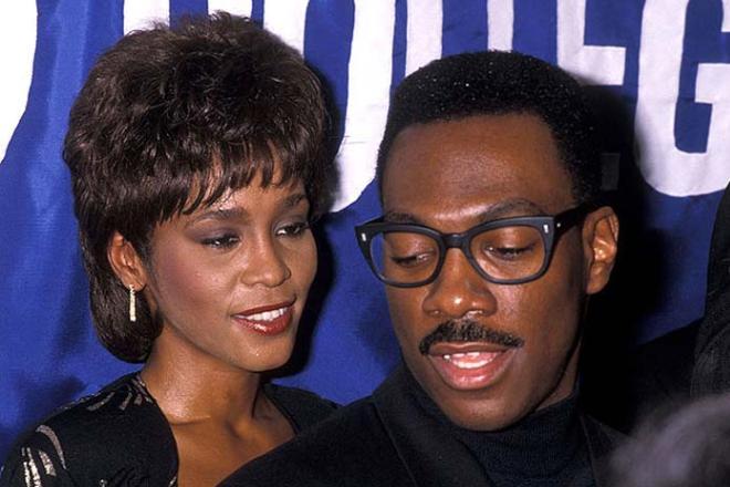 Whitney Houston and Eddie Murphy
