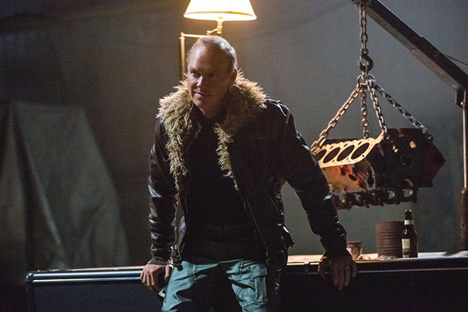 Michael Keaton in the role of Vulture