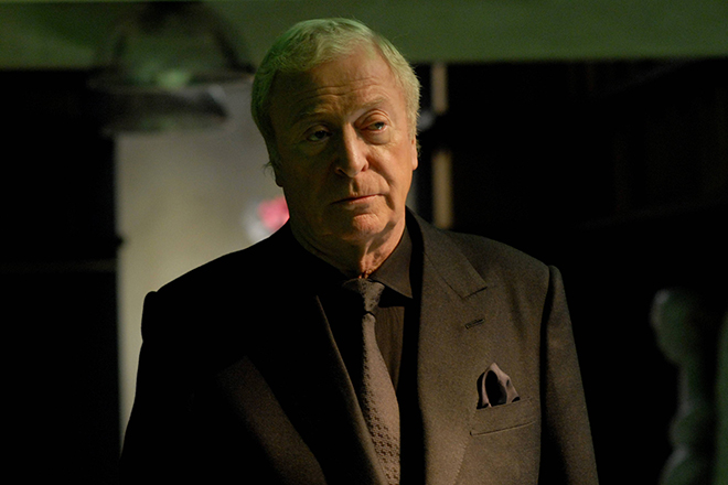 Michael Caine in the movie "Sleuth"