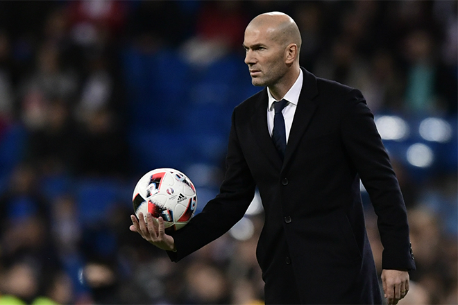 Coach Zinedine Zidane