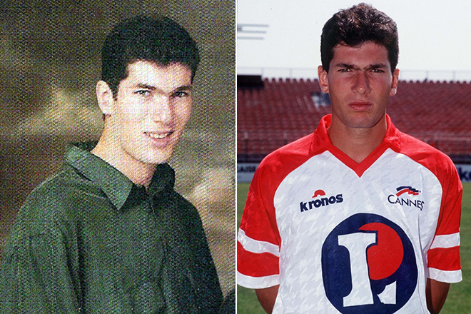 Young Zinedine Zidane