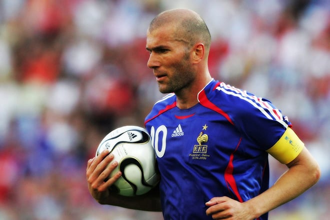 Zinedine Zidane in the French national team