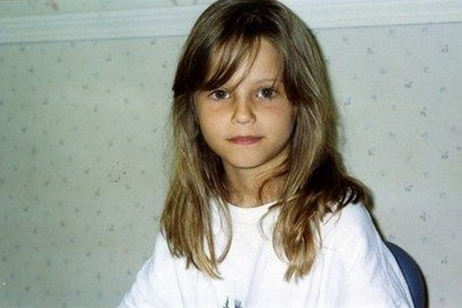 Dianna Agron in childhood