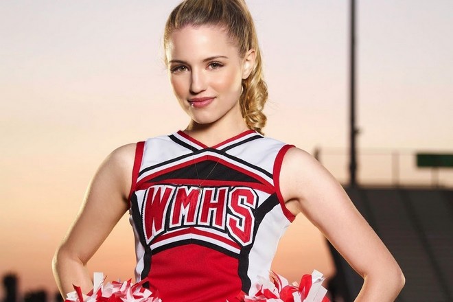 Dianna Agron in the series Glee
