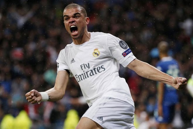 Pepe in Real Madrid