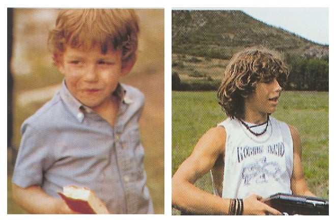 Carles Puyol in his childhood