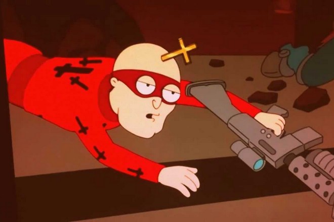 Andy Samberg voices Antichrist in the cartoon "American Dad!"