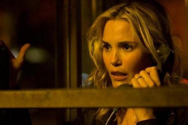 Leslie Bibb in the movie The Midnight Meat Train
